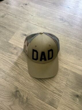 DAD Trucker Hat in Olive Camo